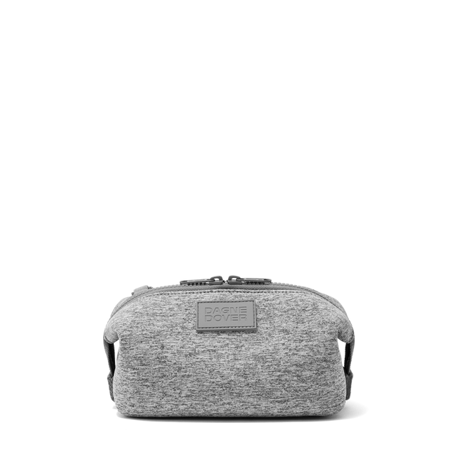 Hunter Toiletry Bag in Heather Grey, Small