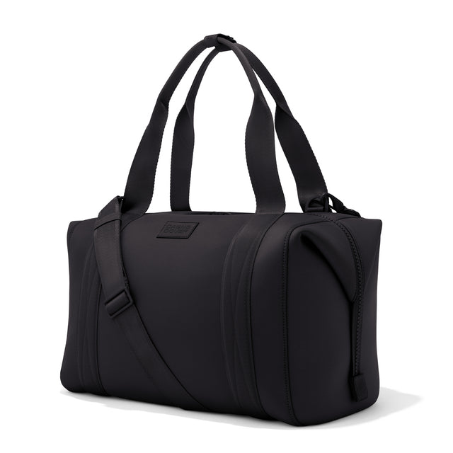 Large Landon Carryall in black, side view