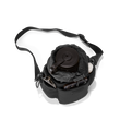 Dagne Dover Sloan Water Bottle Sling in black seen from above containing a water bottle and accessories hover