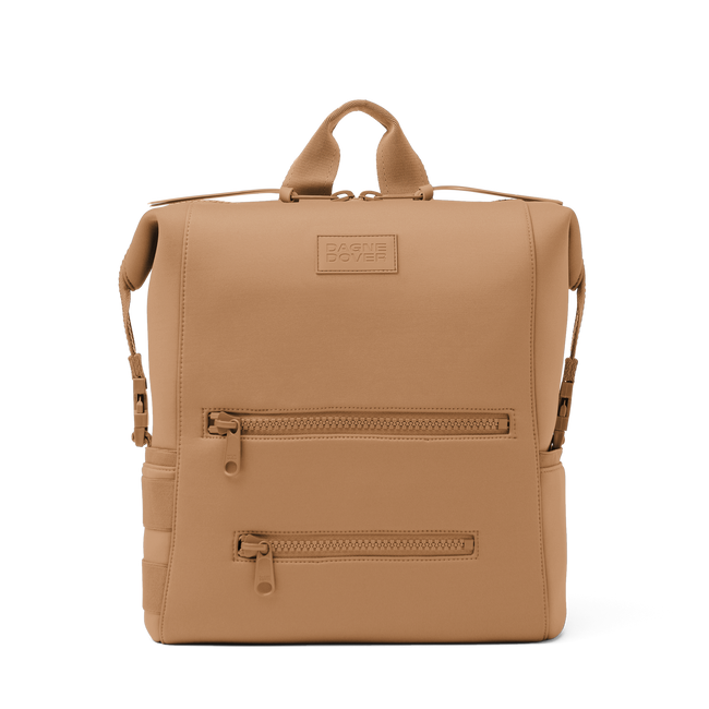 Indi Diaper Backpack in Camel, Large