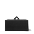 Dagne Dover Remi foldable glasses holder in black seen from the back.