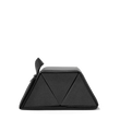 Dagne Dover Remi foldable glasses holder in black seen from the side.