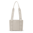 Dagne Dover Tokyo Turnlock Tote in white.