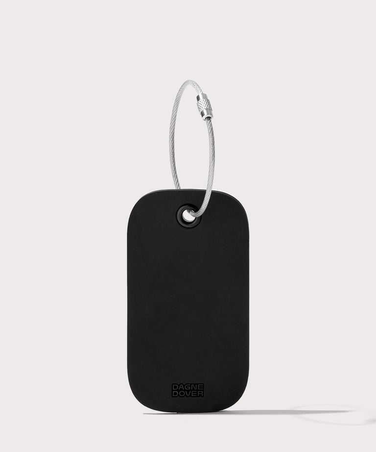 Lima Silicone Luggage Tag in Onyx
