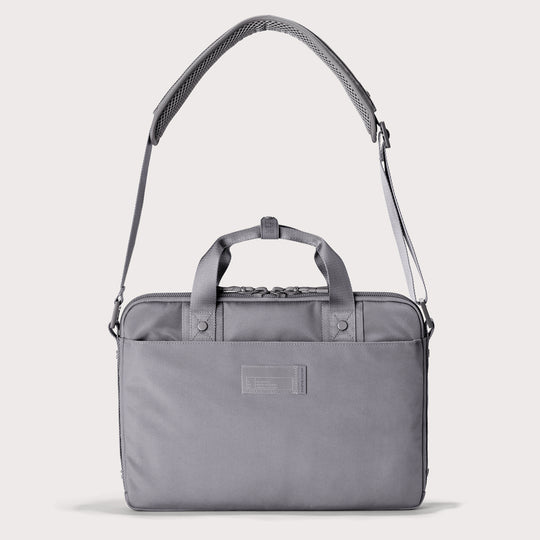 Oslo Slim Laptop Bag in Ash