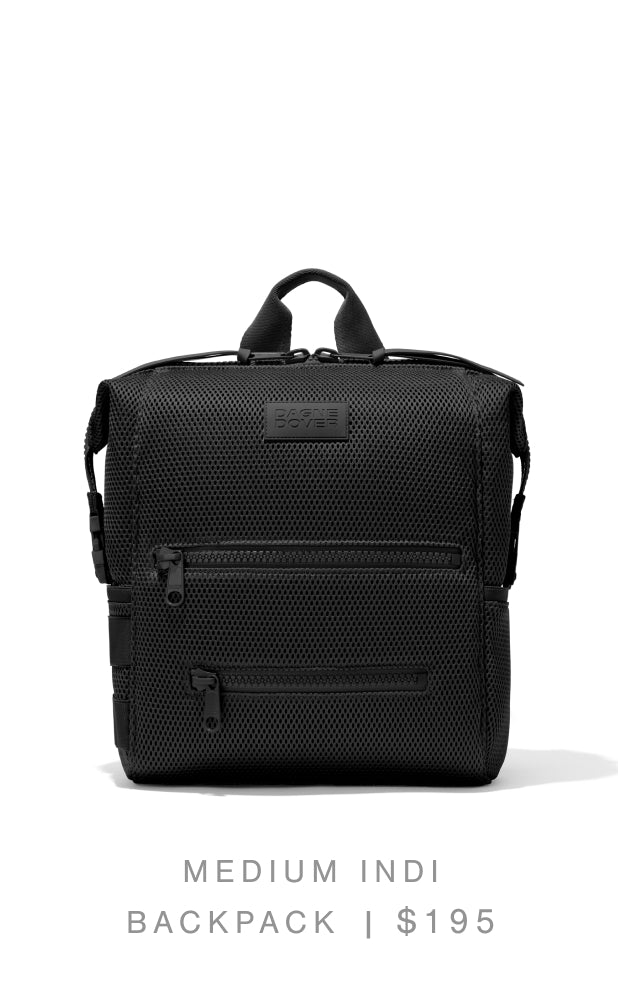 Medium Indi Backpack in Onyx