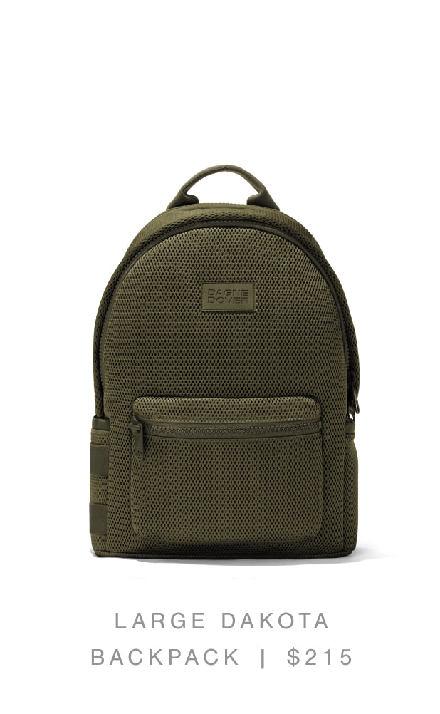 Large Dakota Backpack in Dark Moss