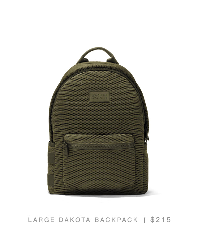 Large Dakota Backpack in Dark Moss