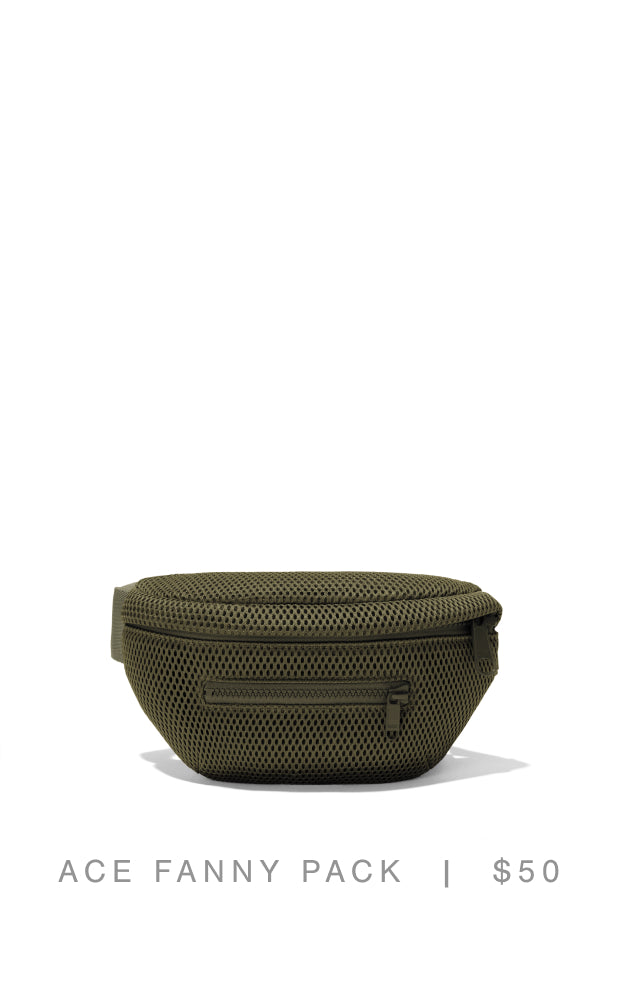 Ace Fanny Pack in Dark Moss