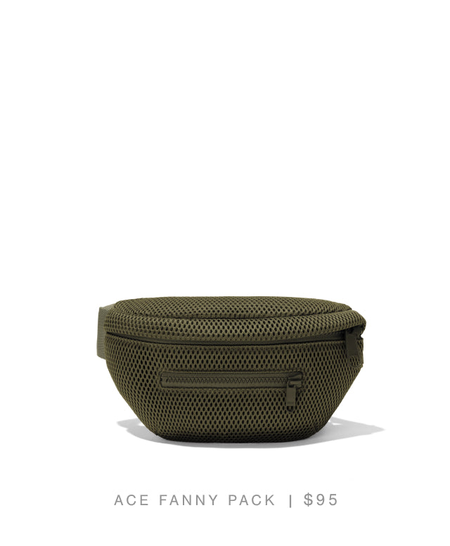 Ace Fanny Pack in Dark Moss