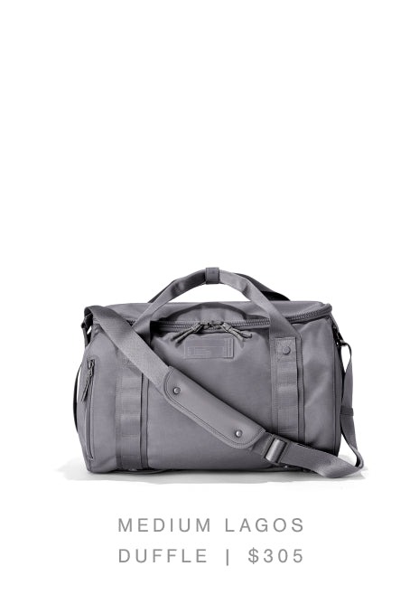 Medium Lagos Duffle in Ash - $305