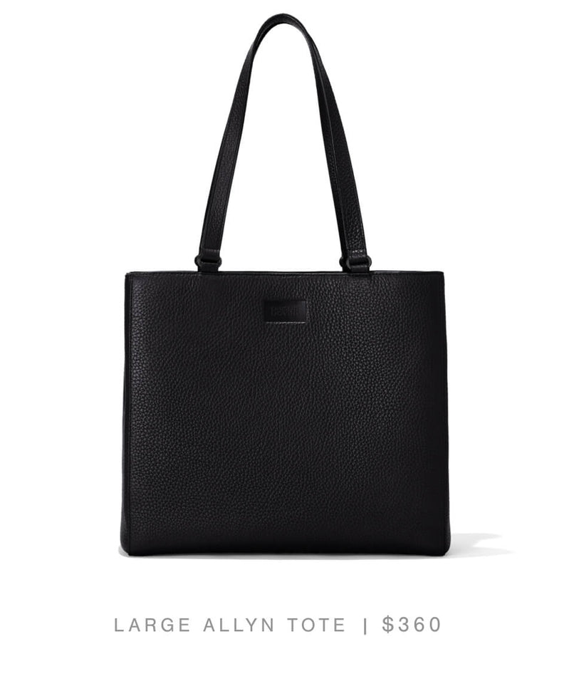 Large Allyn Tote - Onyx