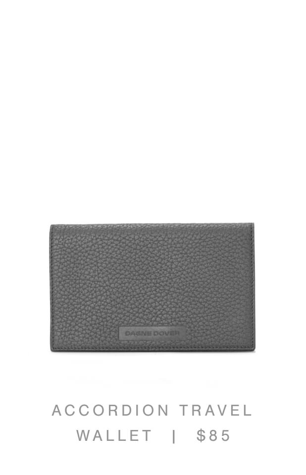 Accordion Travel Wallet - Graphite