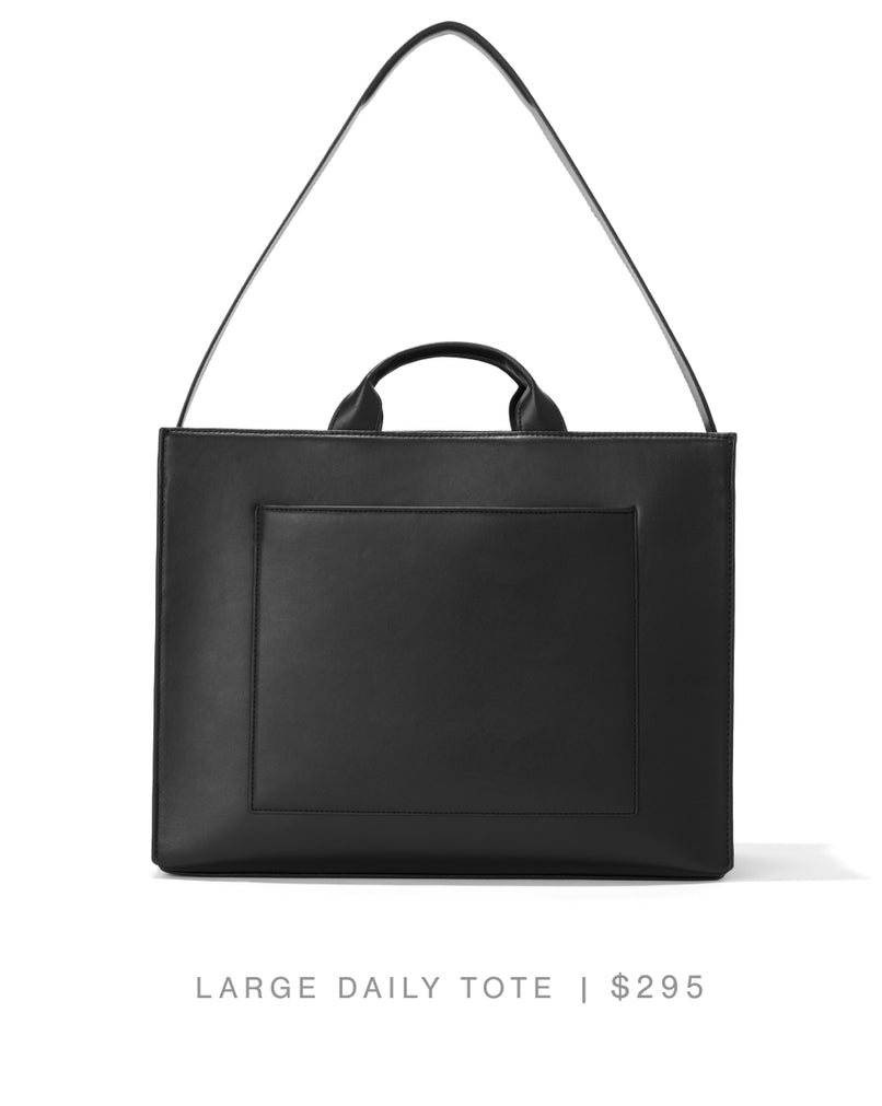 Large Daily Tote - Onyx