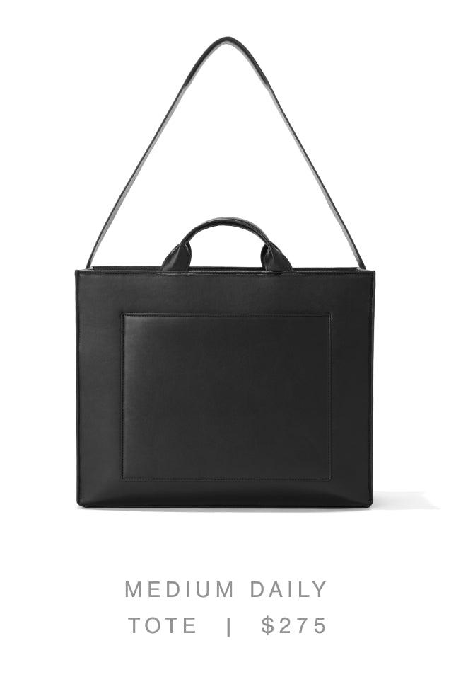 Medium Daily Tote - Onyx