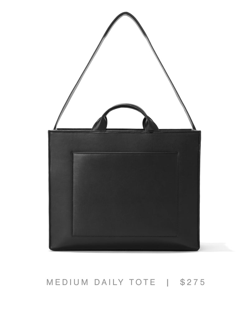 Medium Daily Tote - Onyx
