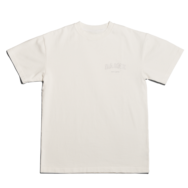 Dagne Dover Short Sleeve Tee in moonbeam.
