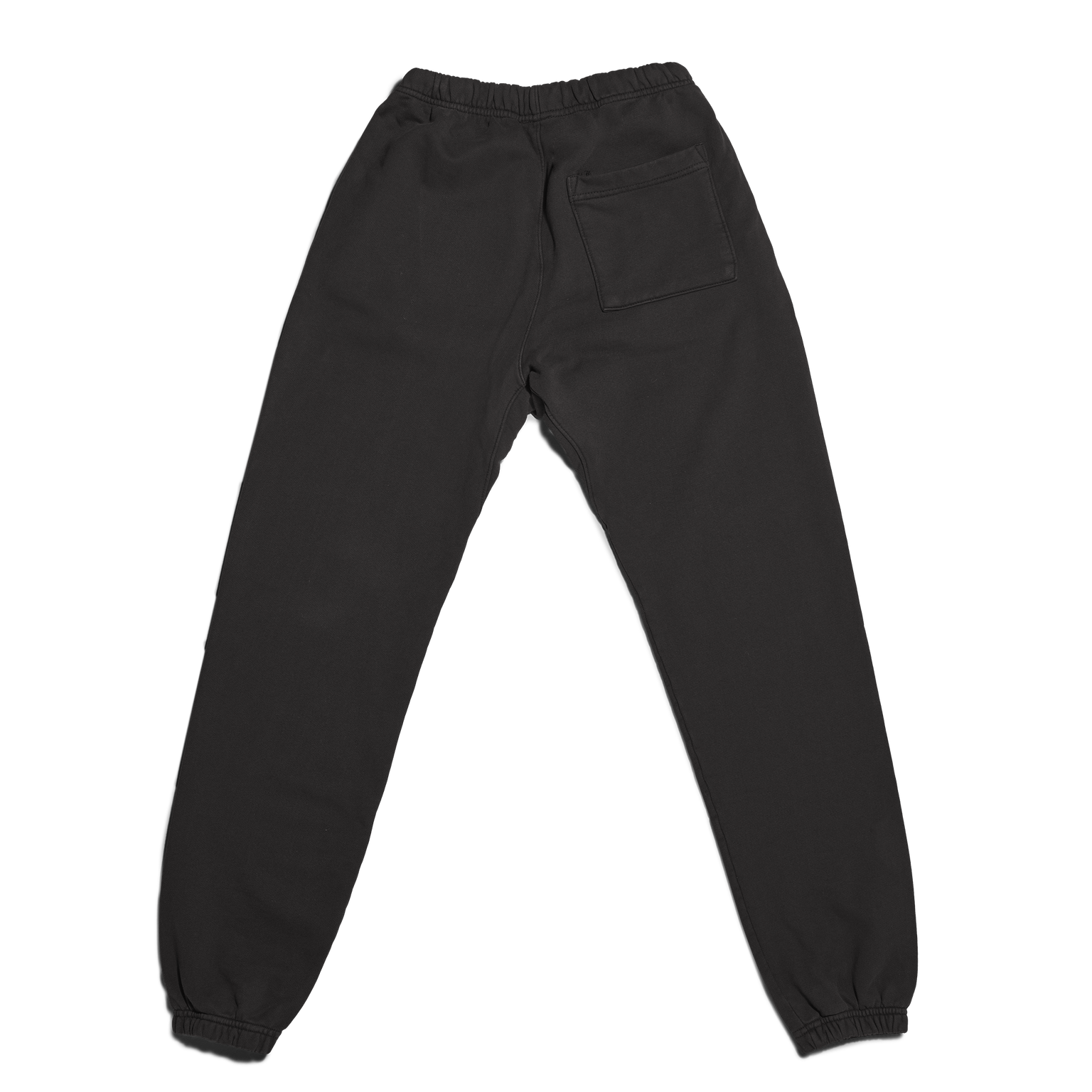 Dagne Dover Sweatpants in onyx seen from the back. 