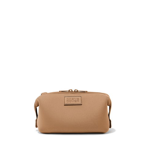 Dagne Dover Hunter Toiletry Bag In Camel