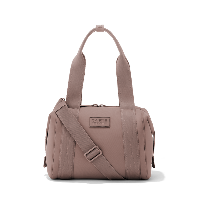 Dagne Dover Landon Neoprene Extra Small Carryall Bag in Dune