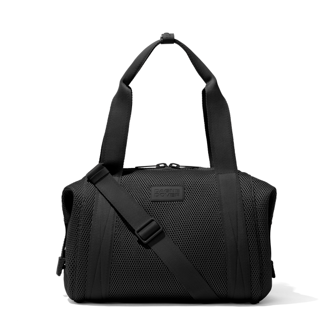 Dagne Dover, Bags, Dagne Dover Signature Legend Black Coated Canvas Large  Laptop Tote Bag Zipper