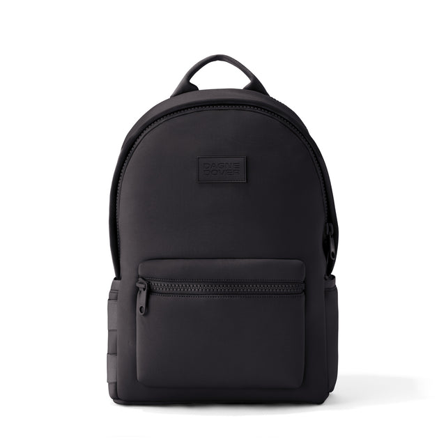 Dagne Dover large Dakota Neoprene Backpack in black.