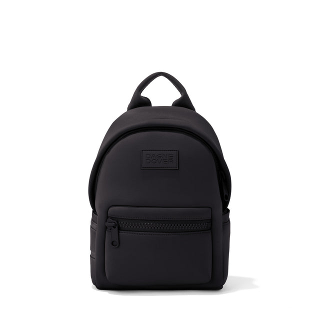 Dagne Dover small Dakota Neoprene Backpack in black.