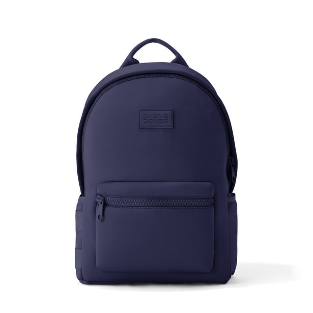 Dagne Dover large Dakota Neoprene Backpack in dark blue.