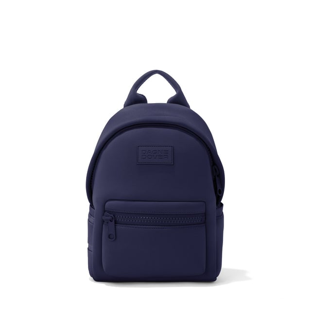 Dagne Dover small Dakota Neoprene Backpack in dark blue.