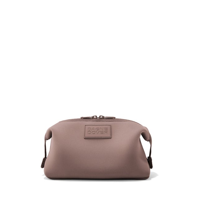 Dagne Dover Large Hunter Toiletry Bag in pink.