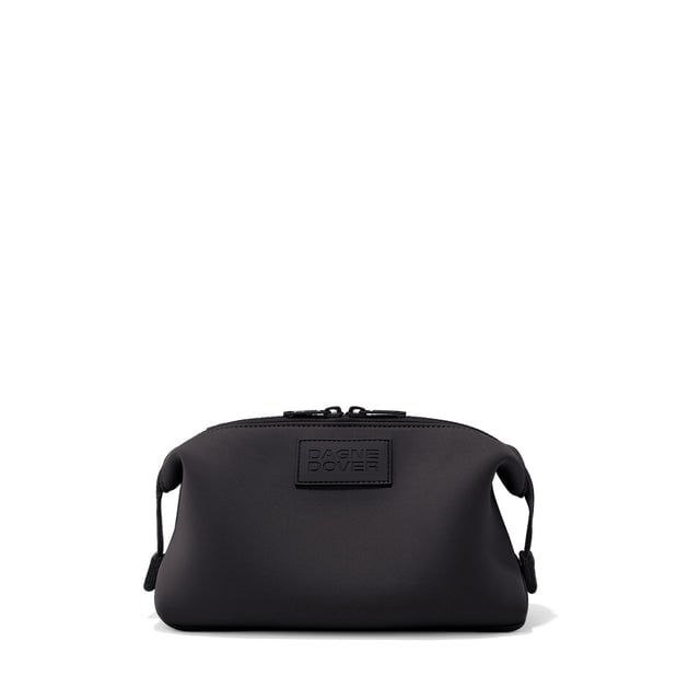 Dagne Dover Large Hunter Toiletry Bag in black.