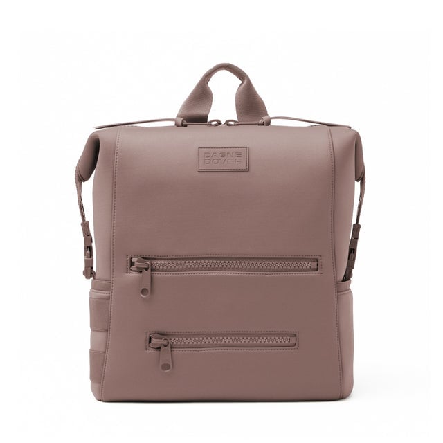Dagne Dover Large Indi Diaper Backpack in dune pink.