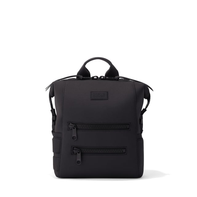 Dagne Dover Small Indi Diaper Backpack in onyx.