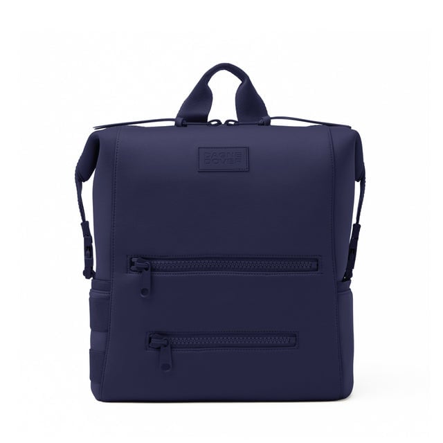 Dagne Dover Large Indi Diaper Backpack in dark blue.