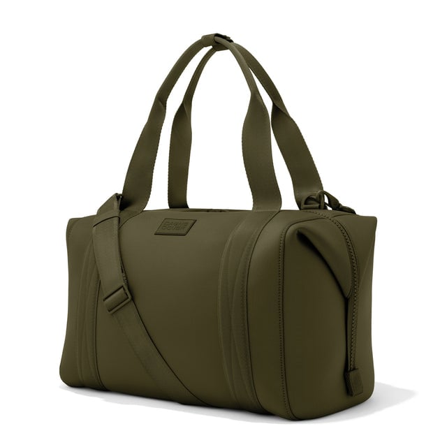 Largel Landon Carryall in dark green, side view
