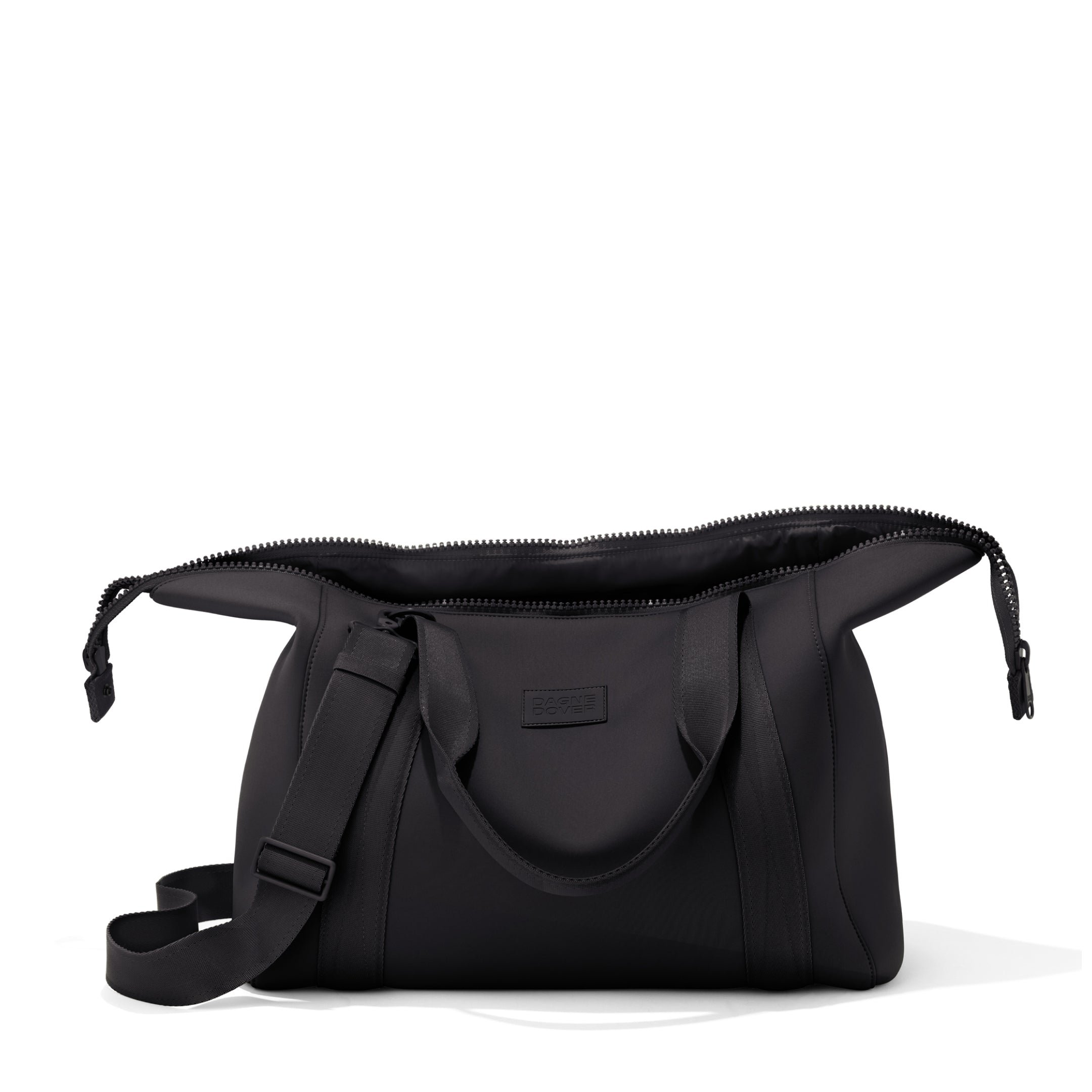  Large Landon Carryall in black unzipped