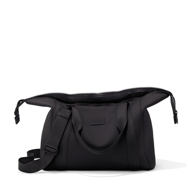  Large Landon Carryall in black unzipped