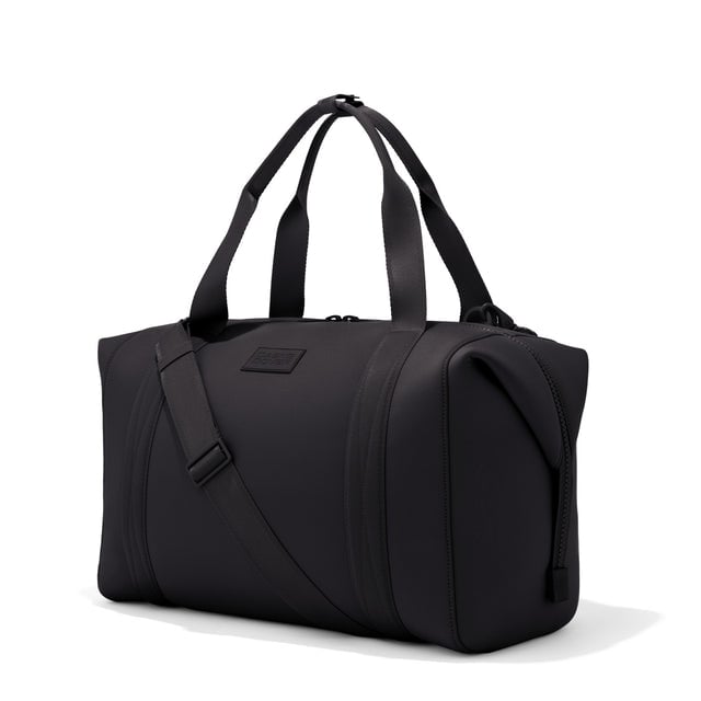 Extra Large Landon Carryall in black, side view