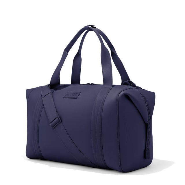 Extra Large Landon Carryall in  navy blue, side view