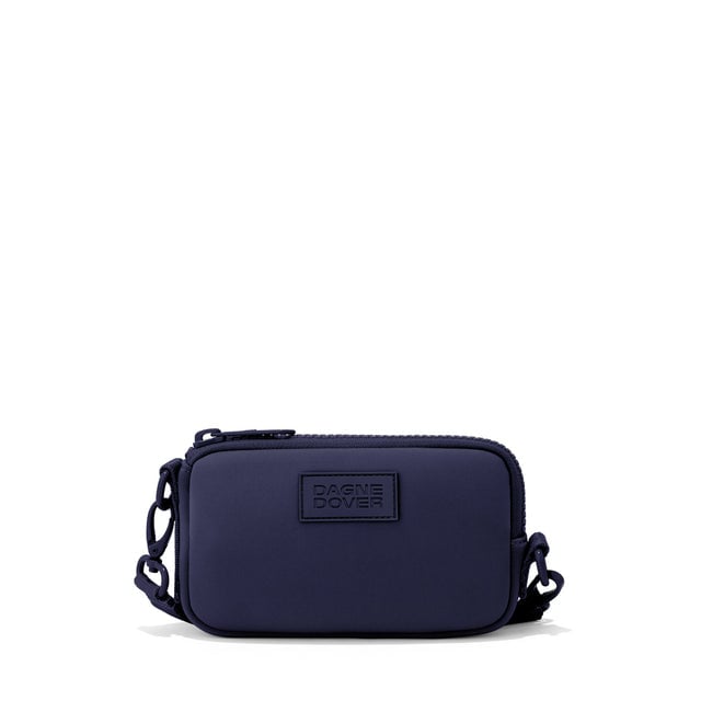 Dagne Dover Mara Phone Sling in navy blue.