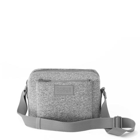 Dagne Dover Micah Crossbody In Heather Grey