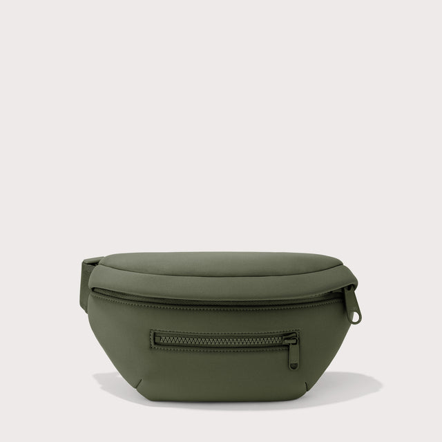 Dagne Dover Ace Fanny Pack in a cool green-grey. EDEAE8 .