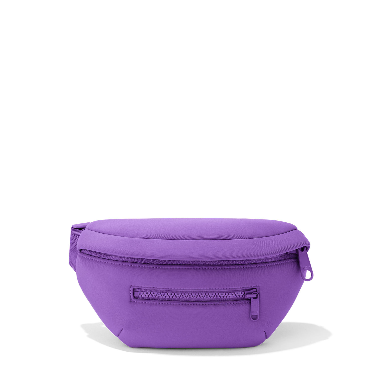 Dagne Dover Ace Fanny Pack in a bright saturated purple.