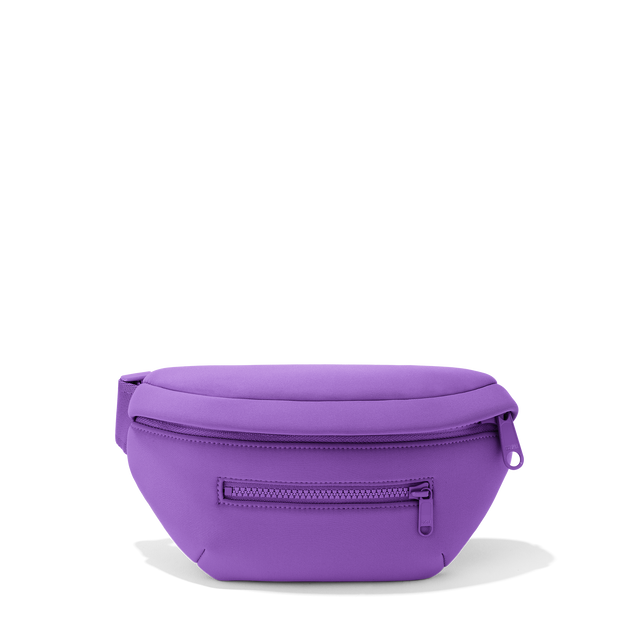 Dagne Dover Ace Fanny Pack in a bright saturated purple.