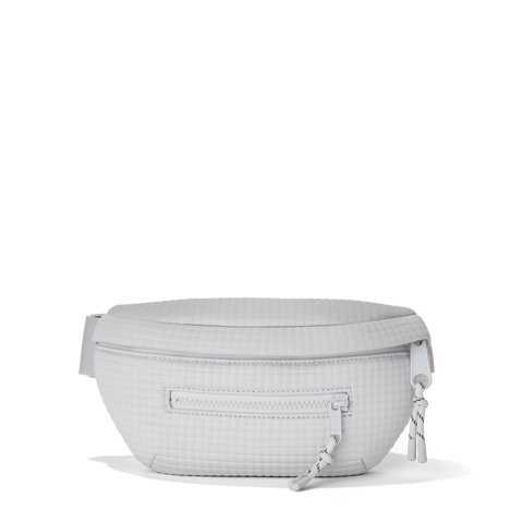 DAGNE DOVER ACE FANNY PACK IN WAFFLE FOG