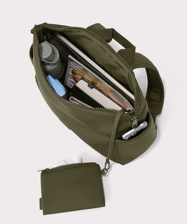 Andre Backpack in Dark Moss