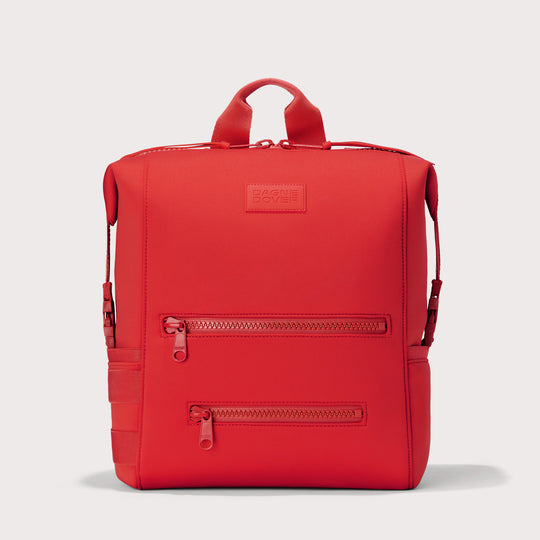 Indi Diaper Backpack in Cherry, Large