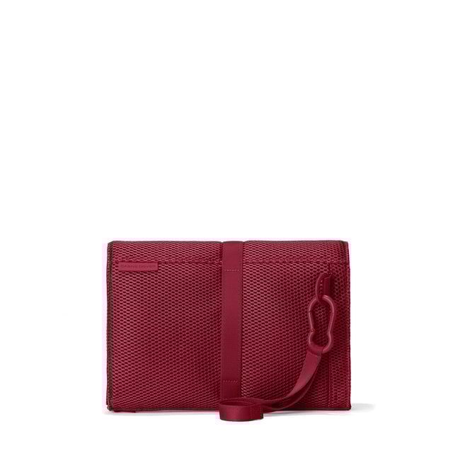 Dagne Dover Joey Changing Kit in spice red seen from the back.