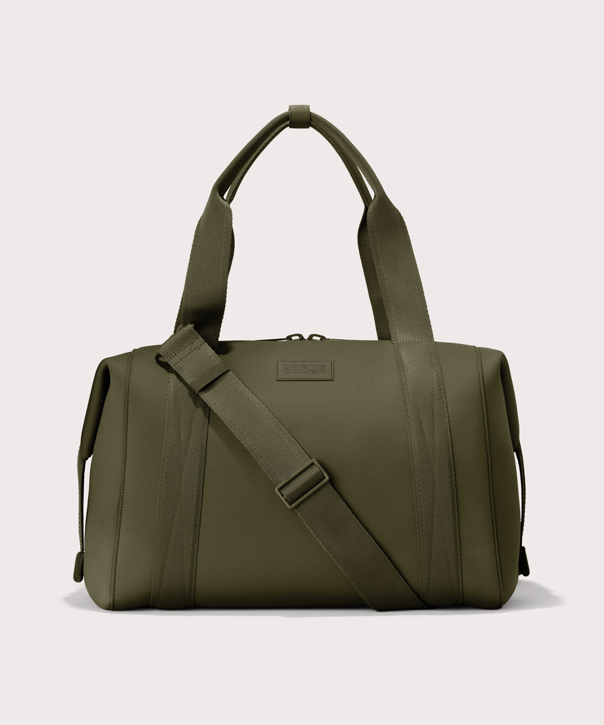 Large Landon Carryall in dark green
