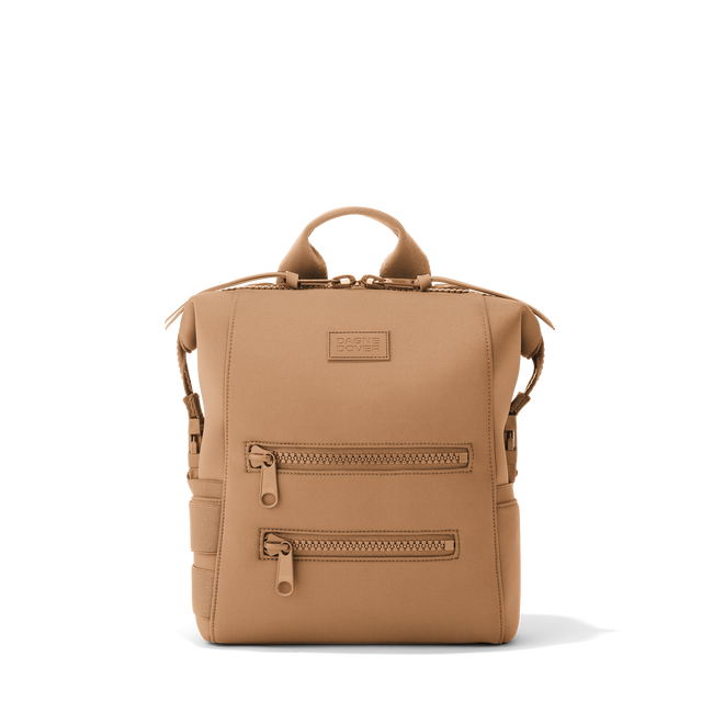 Indi Diaper Backpack in Camel, Small